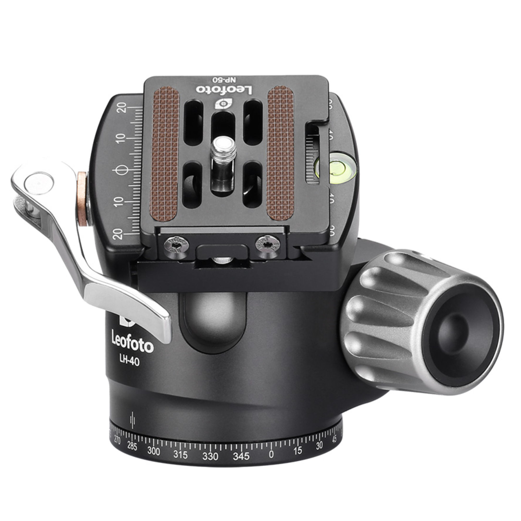Leofoto LH-40LR 40mm Low Profile Ball Head with LR-50 Quick Release Lever Clamp and NP-50 Plate | Leofoto Australia 74 Leofoto LH-40LR 40mm Low Profile Ball Head with LR-50 Quick Release Lever Clamp and NP-50 Plate | Leofoto Australia 74