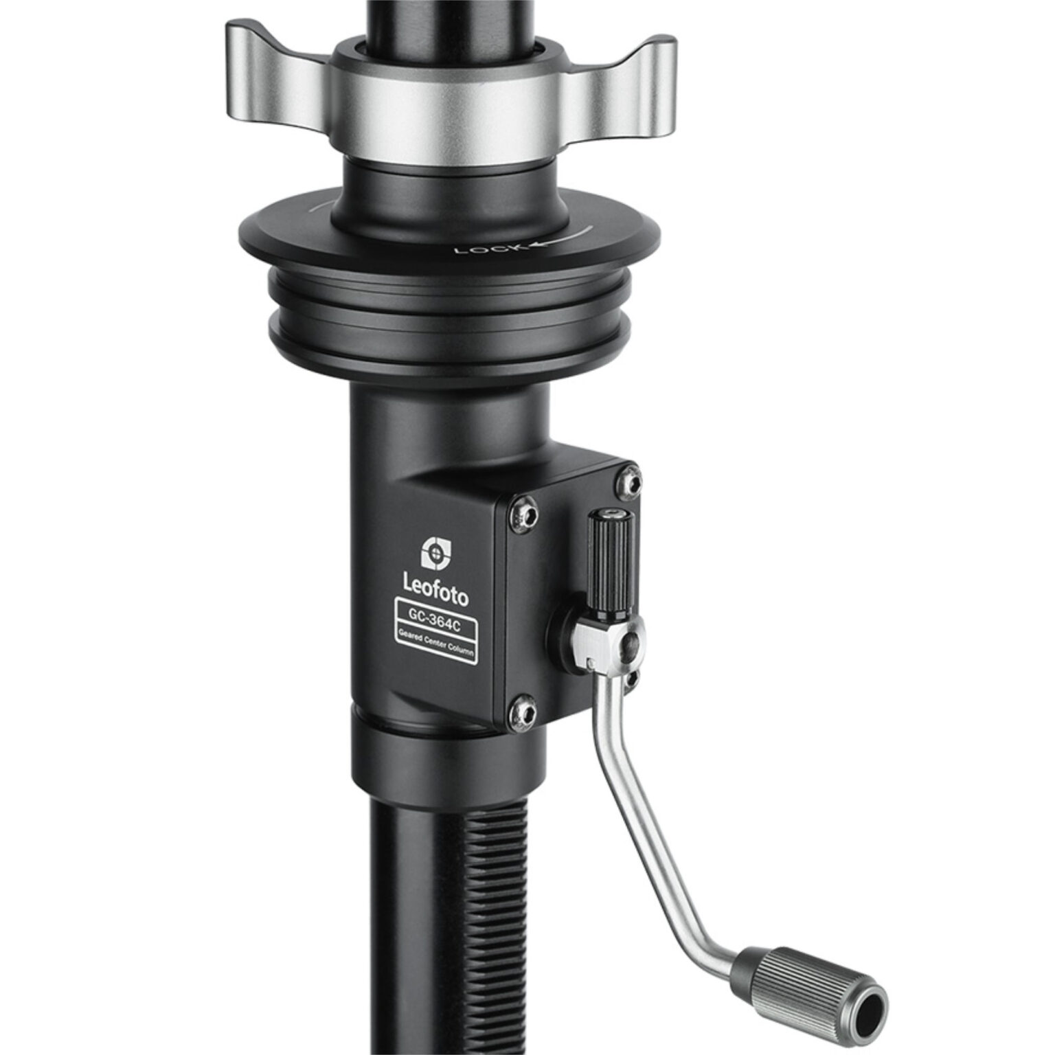 Leofoto GC-404C Geared Center Column for Tripod with 100mm Bowl Adapter ...