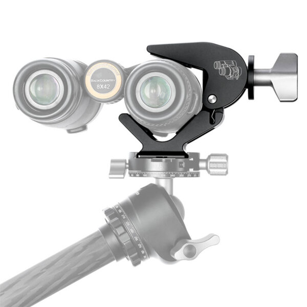 Leofoto BC-02 Binocular Clamp 28-60mm with Arca Swiss Mounting Foot | Leofoto Australia Leofoto BC-02 Binocular Clamp 28-60mm with Arca Swiss Mounting Foot | Leofoto Australia