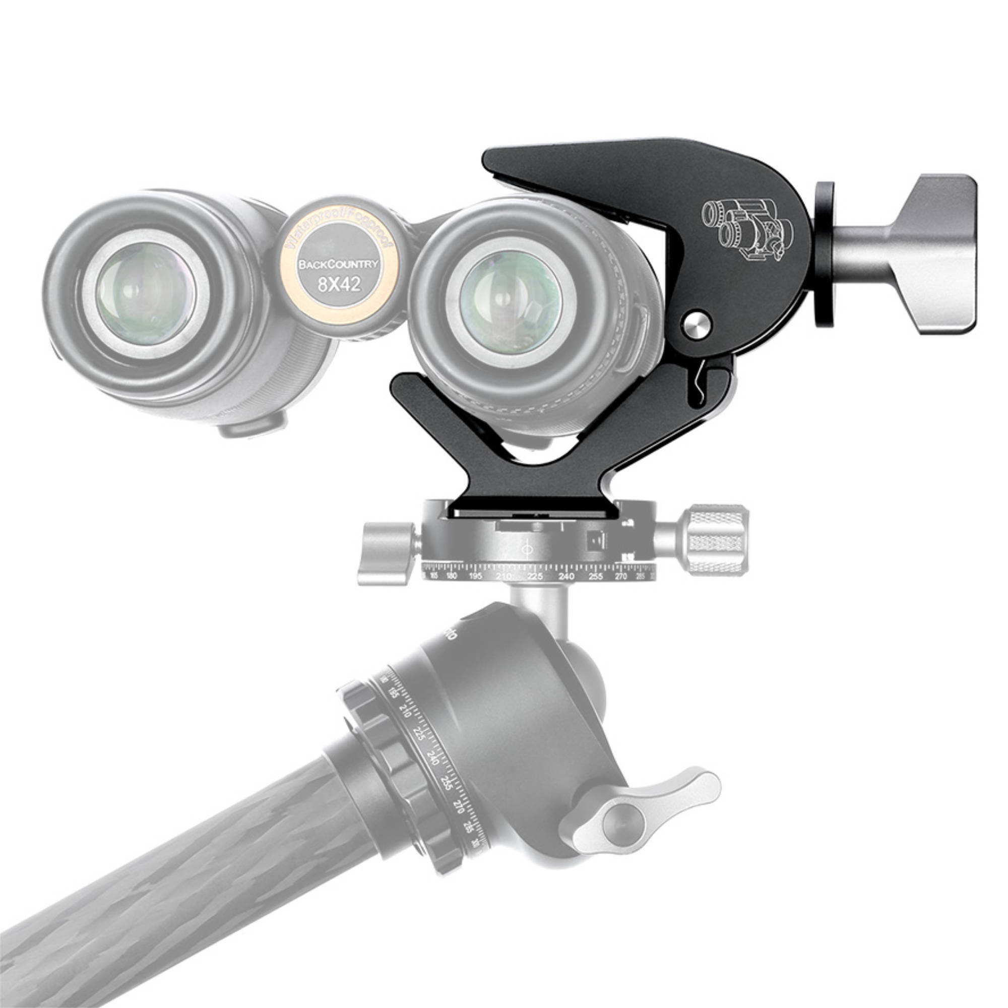 Leofoto BC-02 Binocular Clamp 28-60mm with Arca Swiss Mounting Foot | Leofoto Australia 73 Leofoto BC-02 Binocular Clamp 28-60mm with Arca Swiss Mounting Foot | Leofoto Australia 73