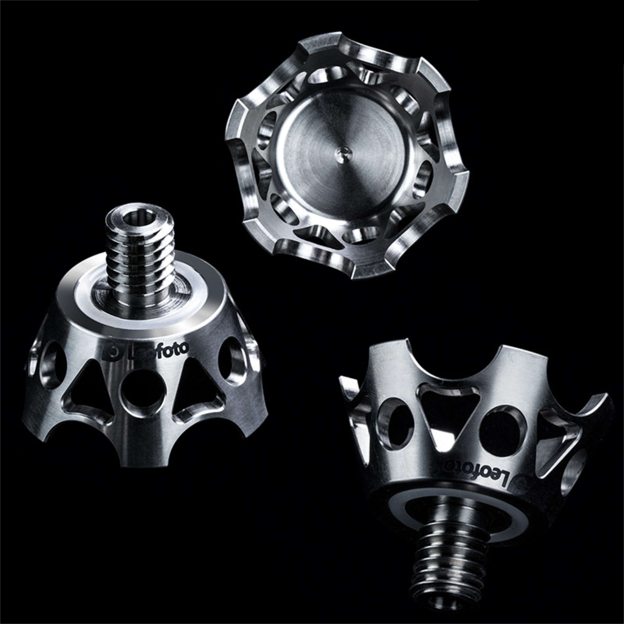 Leofoto TF-02 Titanium Tripod Claws for 3/8″ Threaded Tripod Legs | Leofoto Australia 66 Leofoto TF-02 Titanium Tripod Claws for 3/8″ Threaded Tripod Legs | Leofoto Australia 66