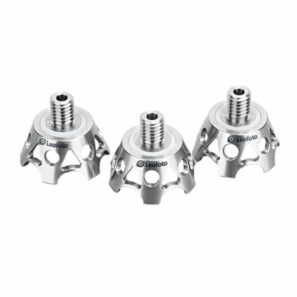 Leofoto TF-02 Titanium Tripod Claws for 3/8″ Threaded Tripod Legs | Leofoto Australia Leofoto TF-02 Titanium Tripod Claws for 3/8″ Threaded Tripod Legs | Leofoto Australia