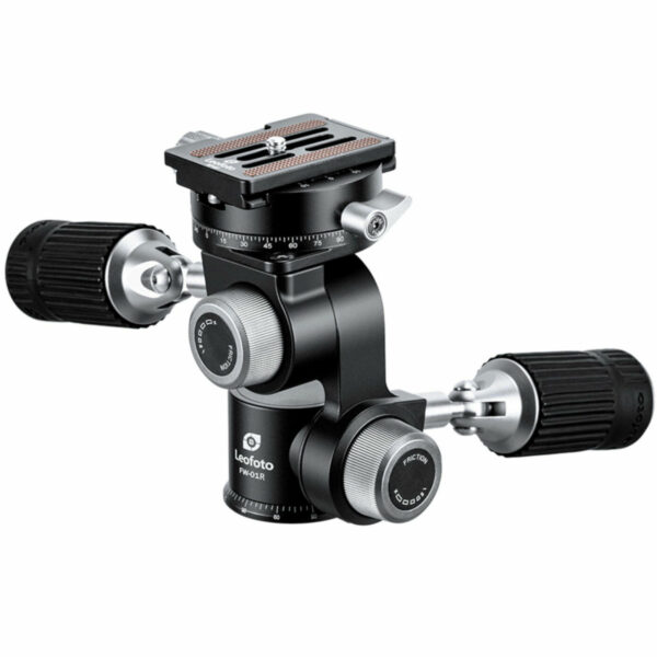 Leofoto FW-01R Pan and Tilt Head with RH-2L Panning Clamp and NP-60 Plate | Leofoto Australia