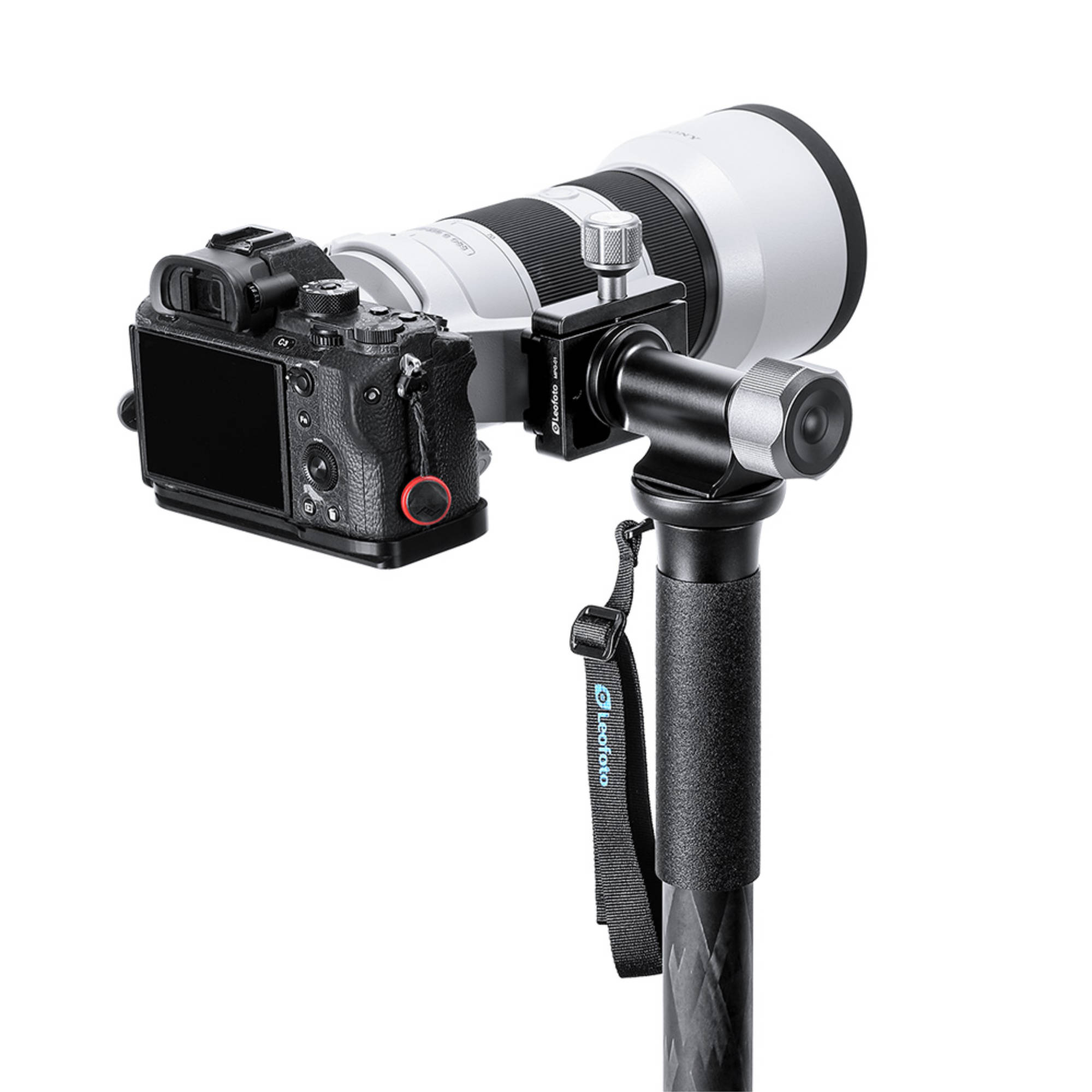Leofoto MP-01 モノポッドヘッド Leofoto MPG-01 Series Monopod Head Side Mount | 360° Tilting