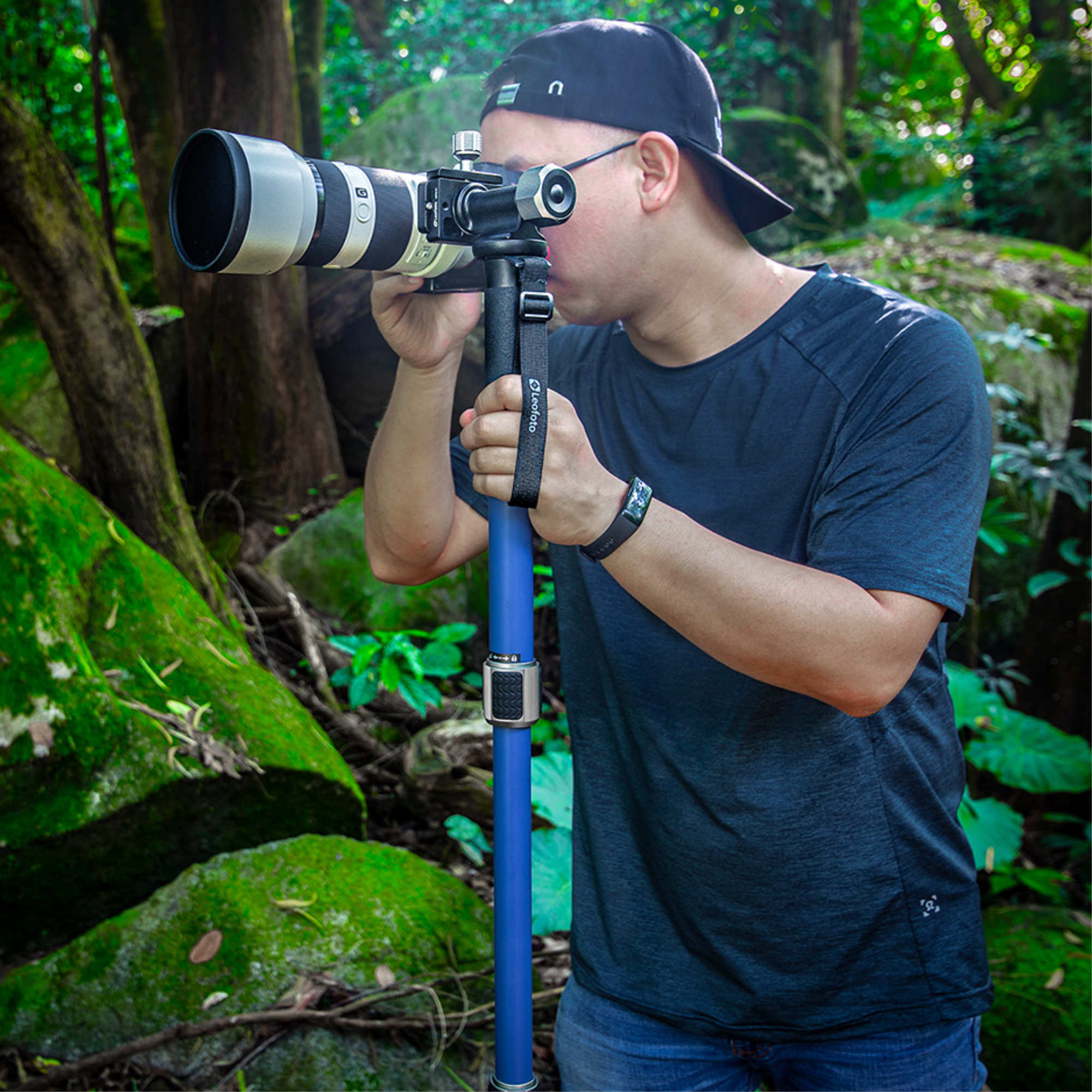 Leofoto MPG-01 Mini Monopod Gimbal with Screw Release Clamp