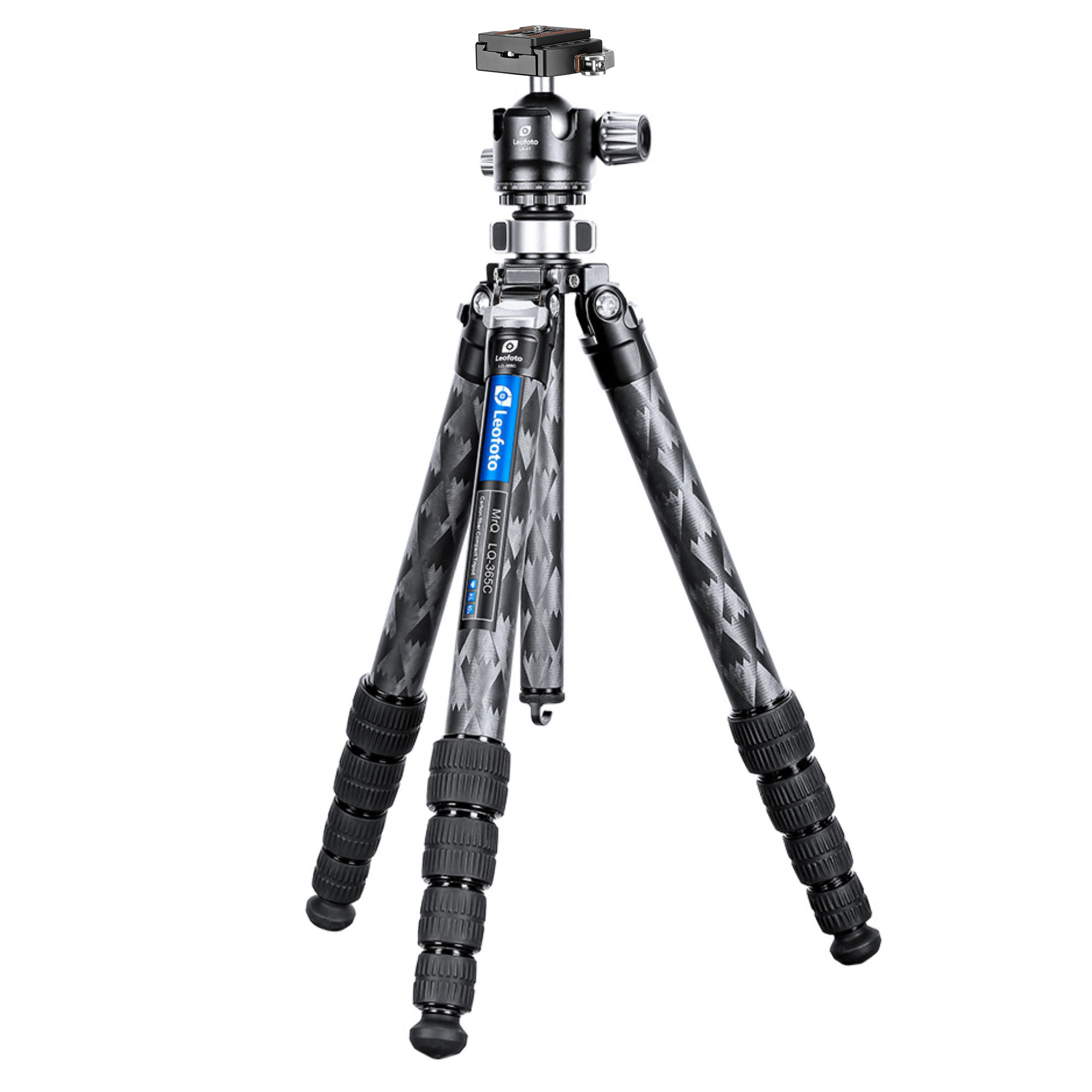 Leofoto LQ-365C Mr.Q Series 5 Section Carbon Fibre Tripod with LH-47LR (Lever Release) Ball Head | Leofoto Australia 73 Leofoto LQ-365C Mr.Q Series 5 Section Carbon Fibre Tripod with LH-47LR (Lever Release) Ball Head | Leofoto Australia 73