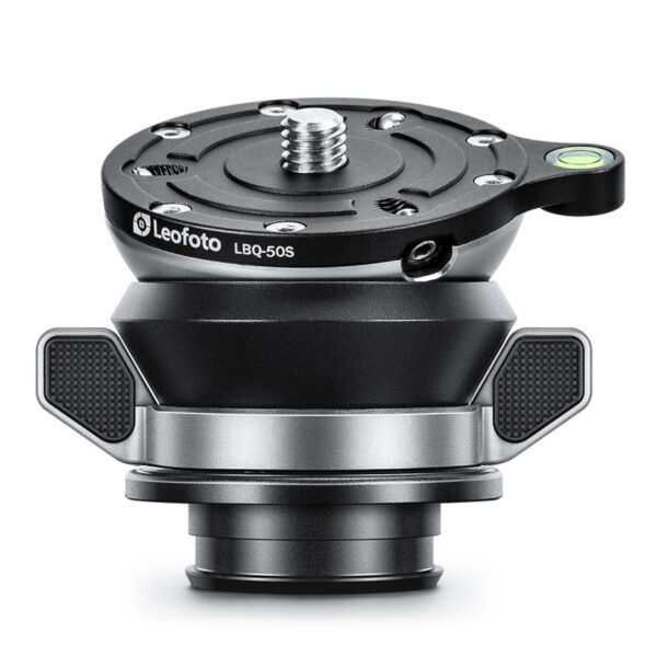 Leofoto LBQ-50S Black 55mm Levelling Base for LQ-284 and LG-284 Tripods | Leofoto Australia Leofoto LBQ-50S Black 55mm Levelling Base for LQ-284 and LG-284 Tripods | Leofoto Australia