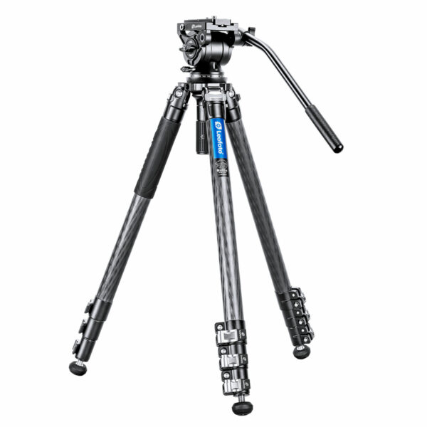 Leofoto LVM-324C Manba Video Series 4 Section Tripod with BV-10 Video Head | Leofoto Australia Leofoto LVM-324C Manba Video Series 4 Section Tripod with BV-10 Video Head | Leofoto Australia