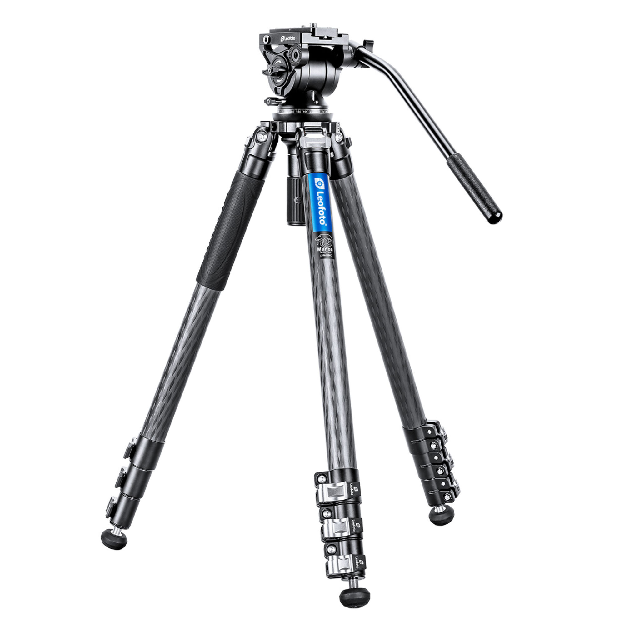 Leofoto LVM-324C Manba Video Series 4 Section Tripod with BV-10 Video Head | Leofoto Australia 71 Leofoto LVM-324C Manba Video Series 4 Section Tripod with BV-10 Video Head | Leofoto Australia 71