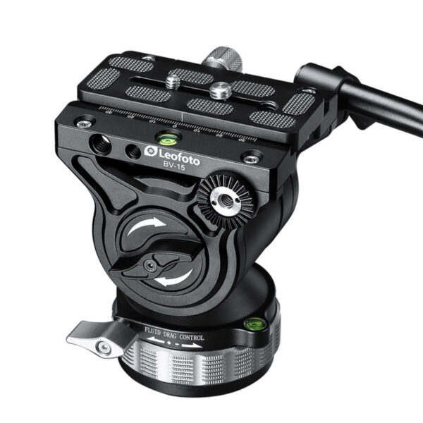 Leofoto BV-15 70mm Base Fluid Video Head with Arca PU-130D Plate | Leofoto Australia