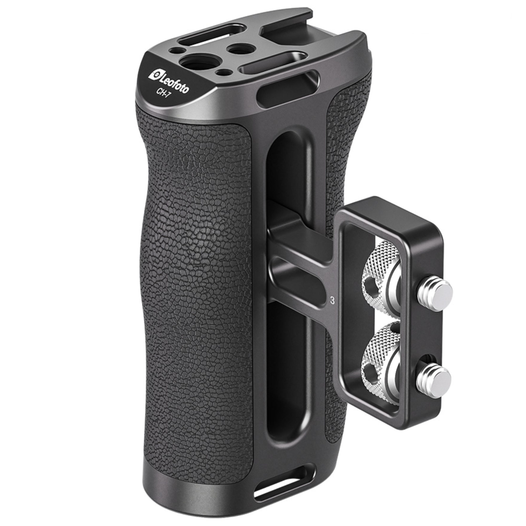 Leofoto CH-7-3 Side Handle with 2 x 1/4″ Screw Mount | Leofoto Australia 64 Leofoto CH-7-3 Side Handle with 2 x 1/4″ Screw Mount | Leofoto Australia 64