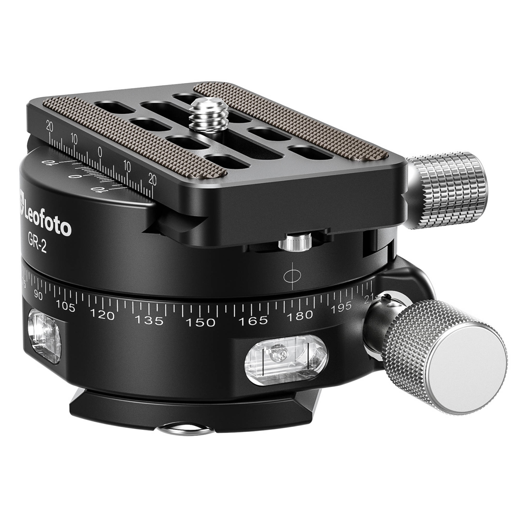 Leofoto GR-2 60mm Geared Panning Clamp with QP-70N Plate | Leofoto Australia 63 Leofoto GR-2 60mm Geared Panning Clamp with QP-70N Plate | Leofoto Australia 63