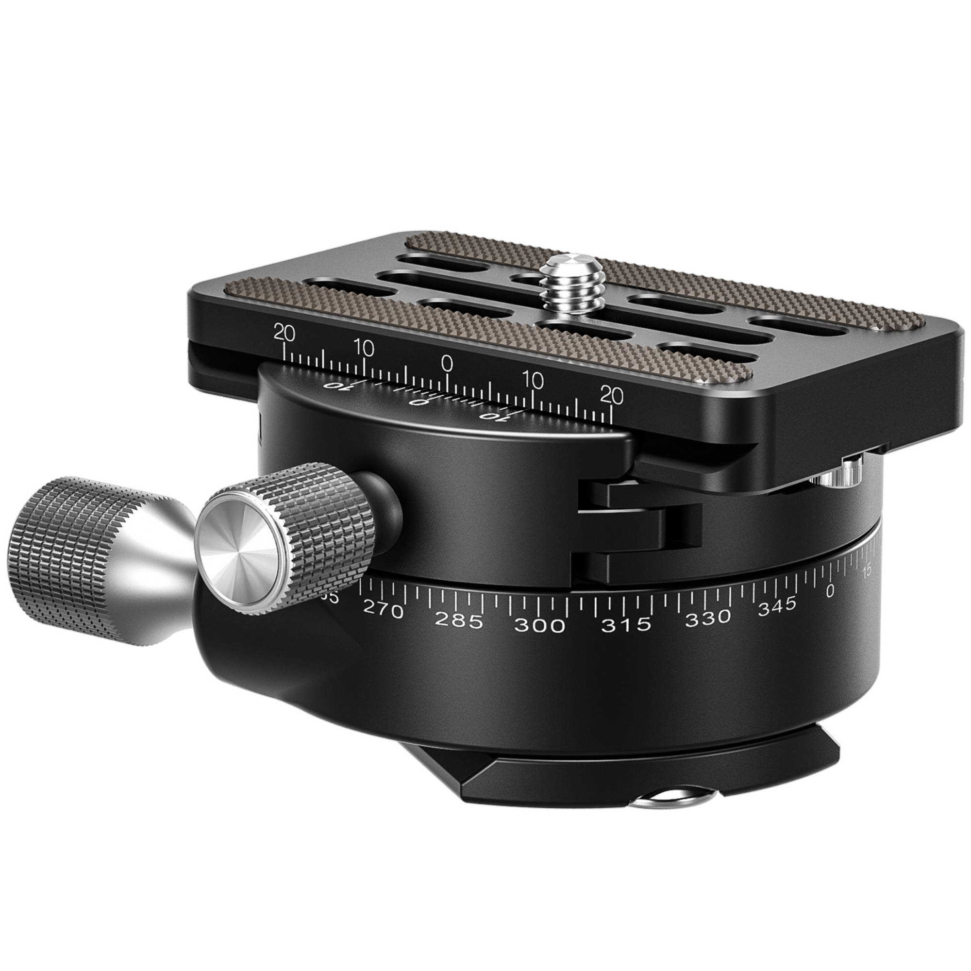 Leofoto GR-2 60mm Geared Panning Clamp with QP-70N Plate | Leofoto Australia 64 Leofoto GR-2 60mm Geared Panning Clamp with QP-70N Plate | Leofoto Australia 64