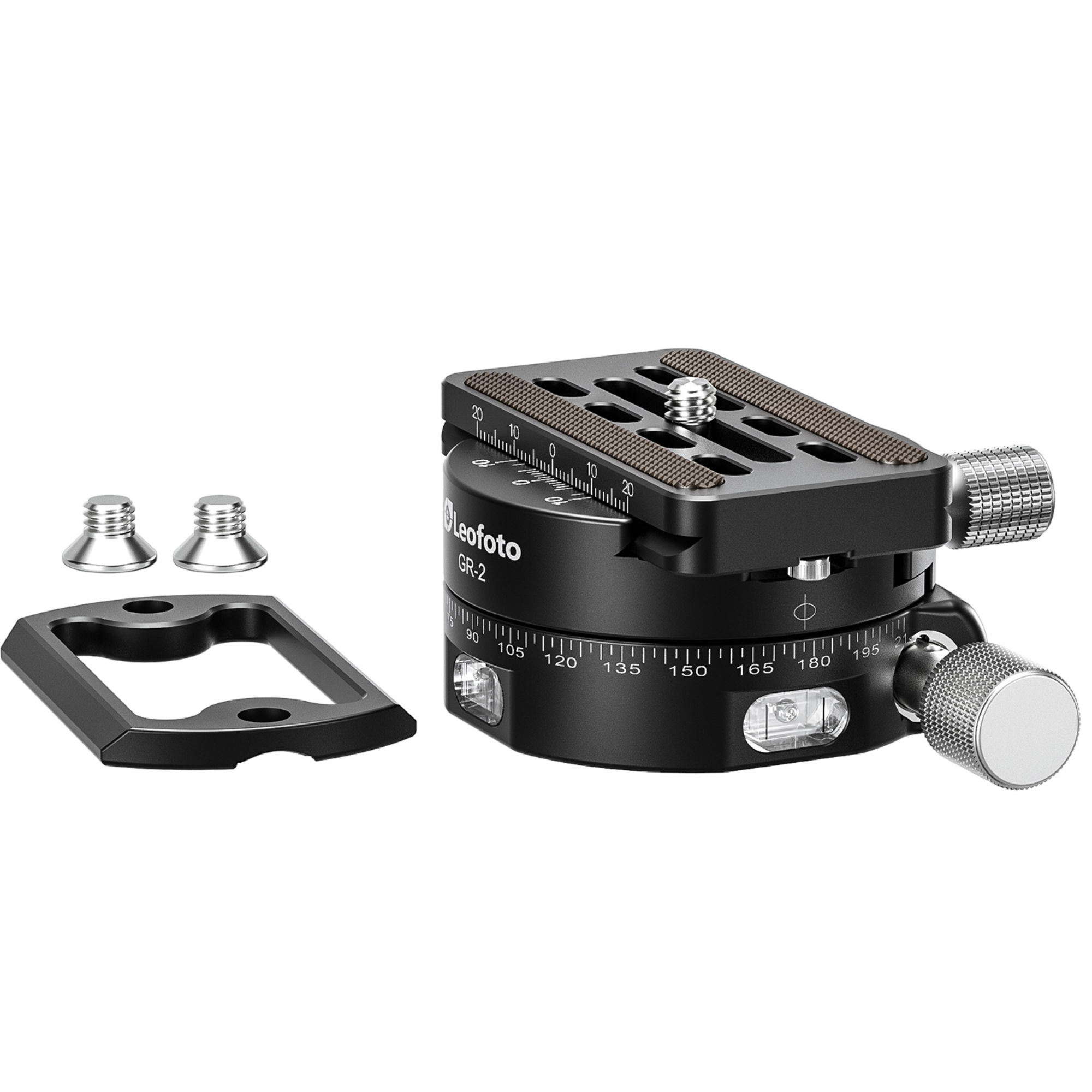 Leofoto GR-2 60mm Geared Panning Clamp with QP-70N Plate | Leofoto Australia 66 Leofoto GR-2 60mm Geared Panning Clamp with QP-70N Plate | Leofoto Australia 66