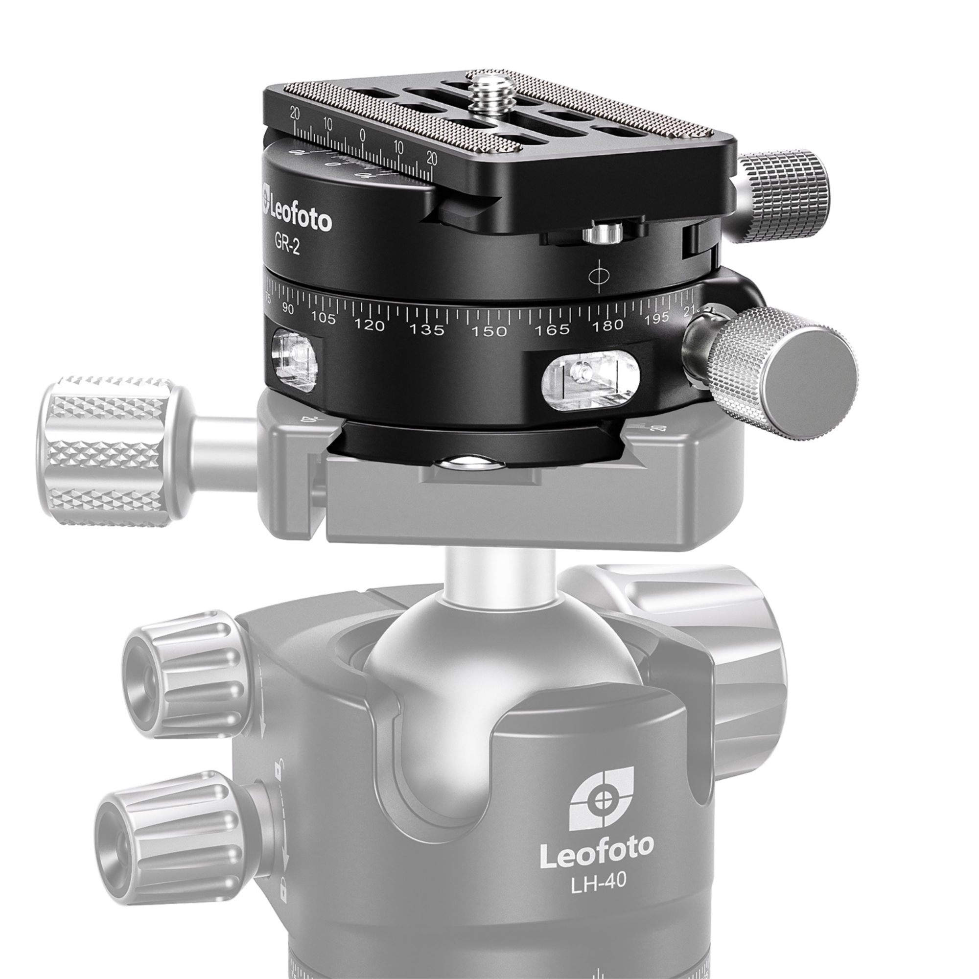 Leofoto GR-2 60mm Geared Panning Clamp with QP-70N Plate | Leofoto Australia 67 Leofoto GR-2 60mm Geared Panning Clamp with QP-70N Plate | Leofoto Australia 67