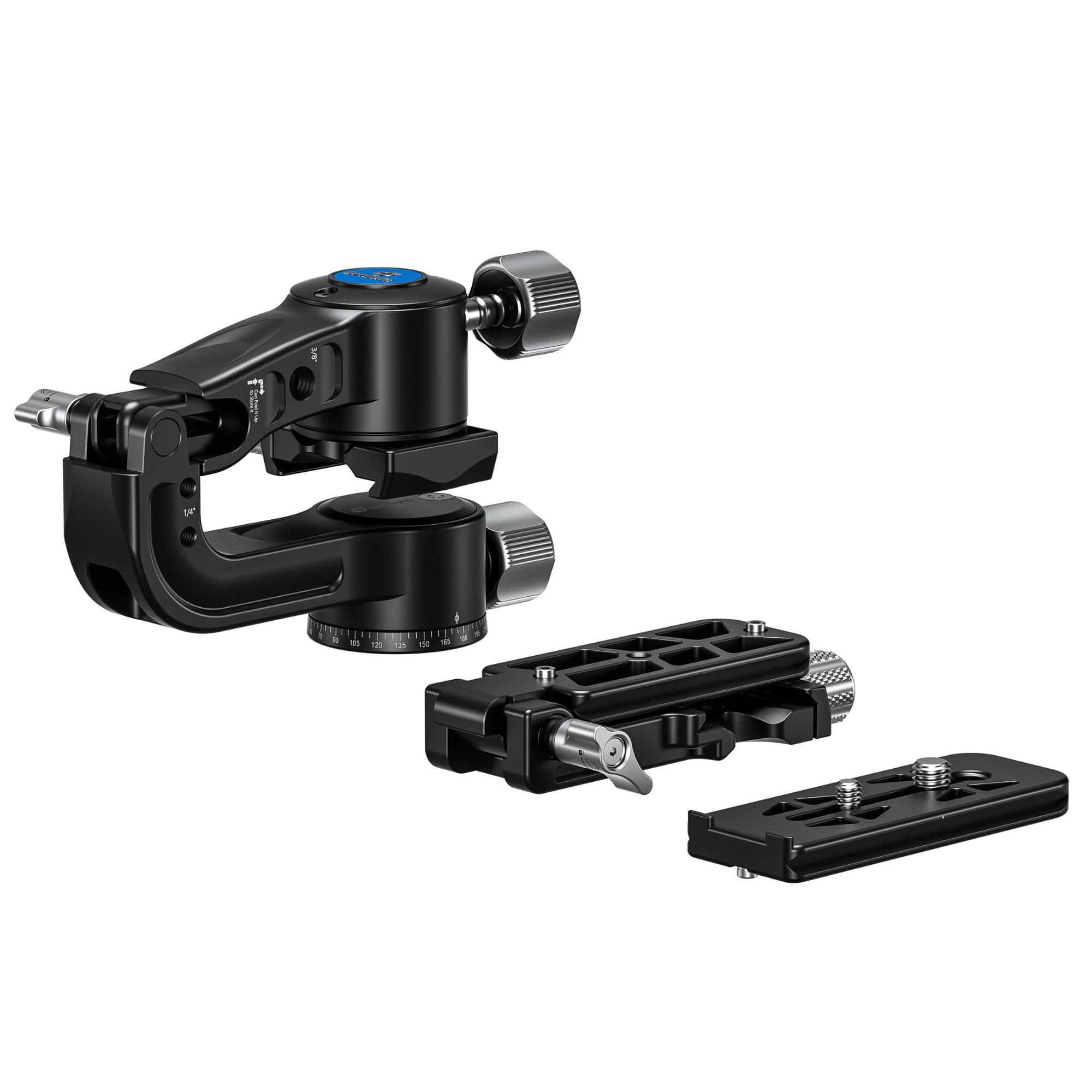 Leofoto PG-2S Folding Gimbal Head | Leofoto Australia 75 Leofoto PG-2S Folding Gimbal Head | Leofoto Australia 75