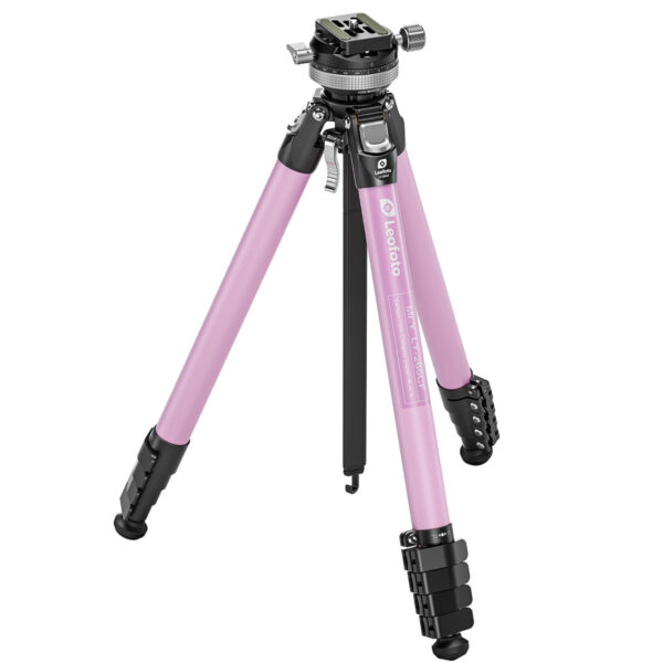 Leofoto LY-265CF-P Mr.Y Series Carbon Fibre Tripod with Inverted Ball Head – Pink | Leofoto Australia Leofoto LY-265CF-P Mr.Y Series Carbon Fibre Tripod with Inverted Ball Head – Pink | Leofoto Australia