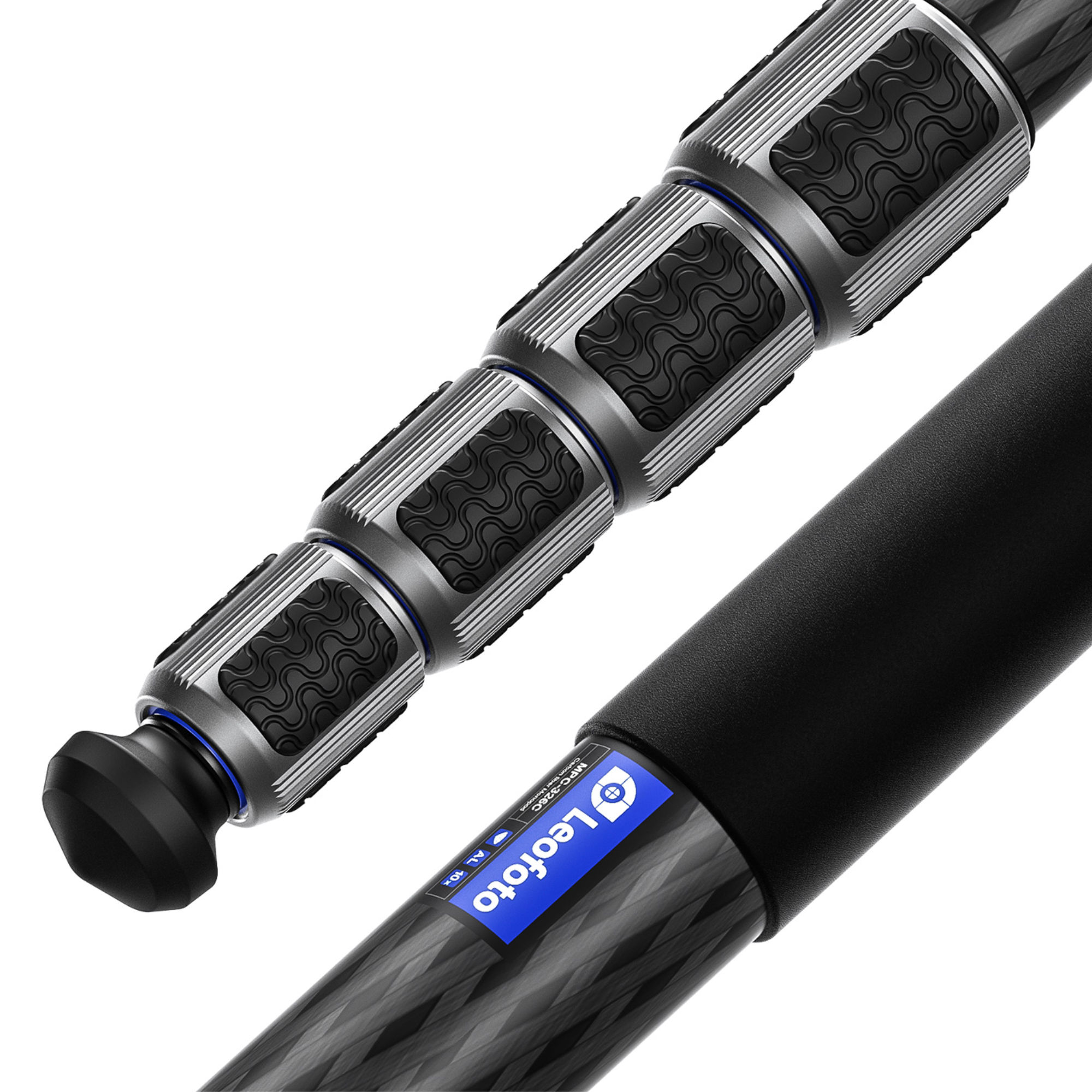 Leofoto MPC-366C Section Carbon Fibre Monopod with QP Flip Lock