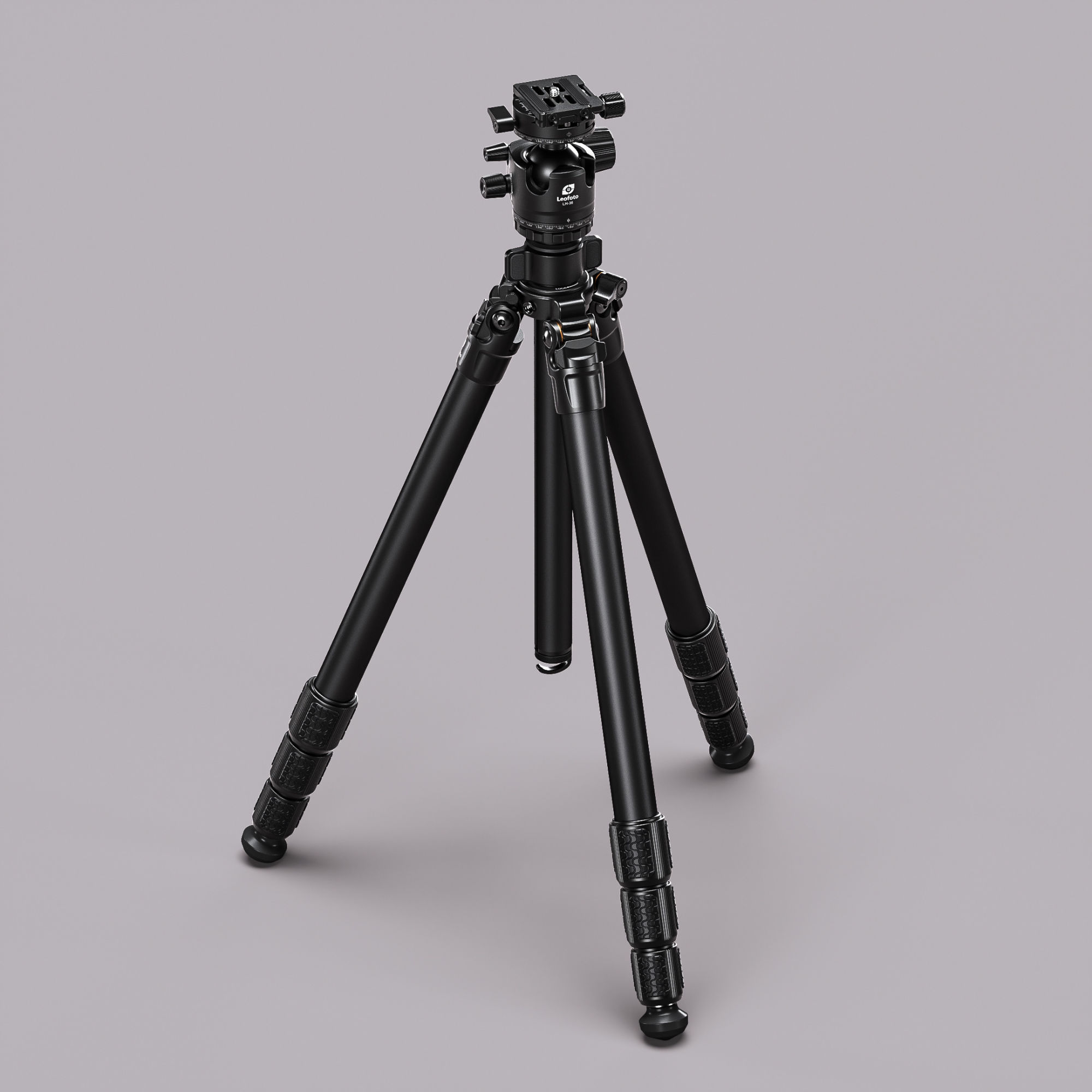 Leofoto LG-284C Black Section Water Resistant Carbon Fibre