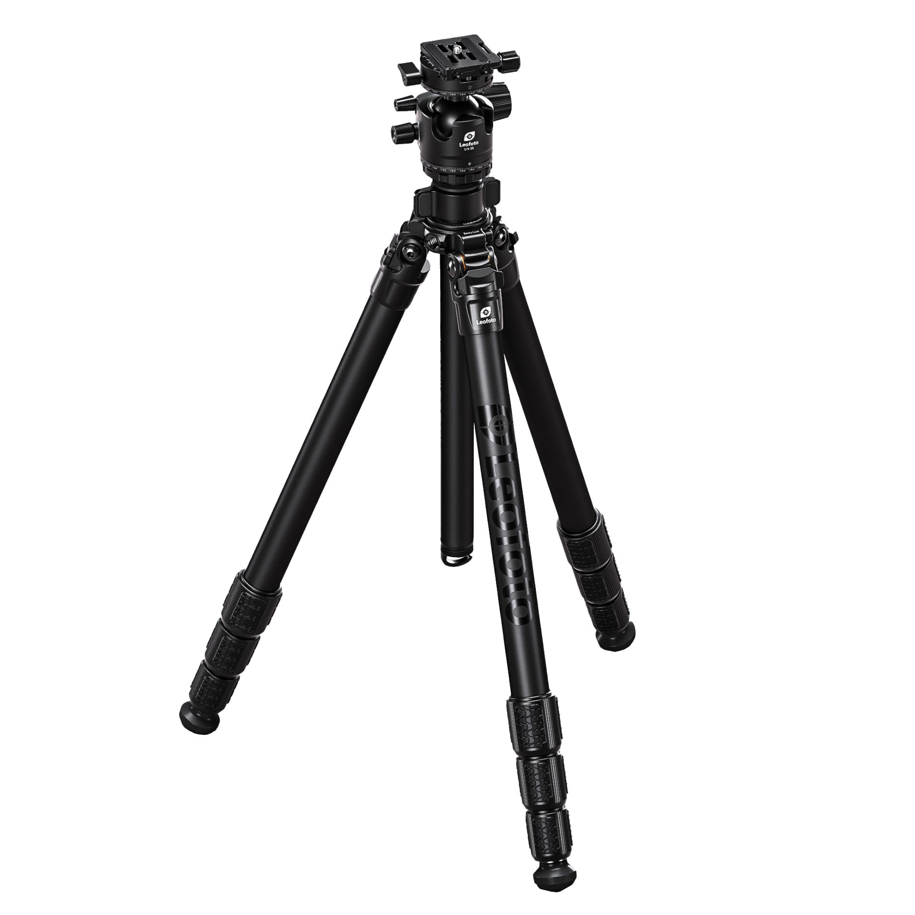 Leofoto LG-324C Black 4 Section Water Resistant Carbon Fibre Tripod with LH-40R Ball Head | Leofoto Australia 73 Leofoto LG-324C Black 4 Section Water Resistant Carbon Fibre Tripod with LH-40R Ball Head | Leofoto Australia 73