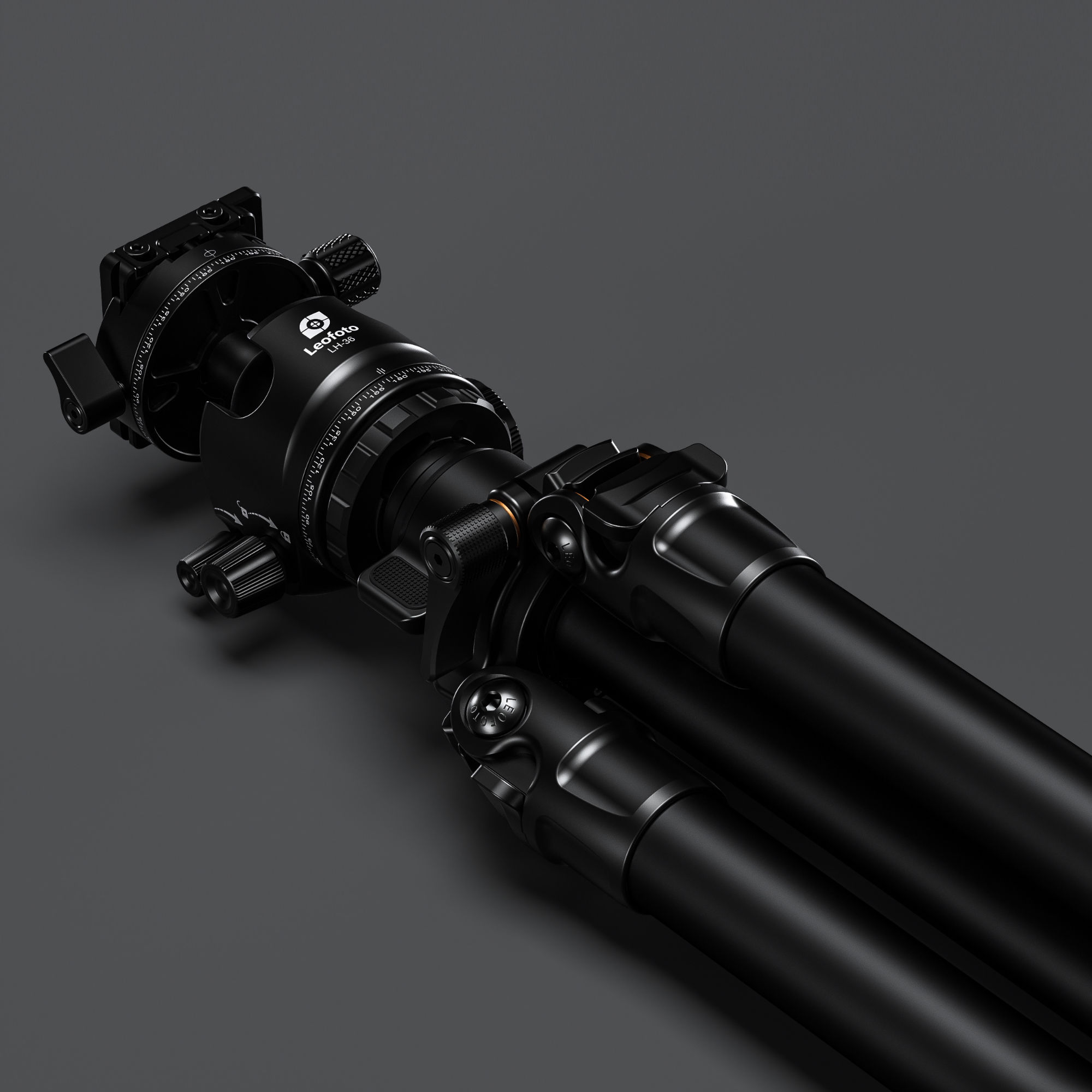 Leofoto LG-284C Black 4 Section Water Resistant Carbon Fibre Tripod with LH-36R Ball Head | Leofoto Australia 86 Leofoto LG-284C Black 4 Section Water Resistant Carbon Fibre Tripod with LH-36R Ball Head | Leofoto Australia 86