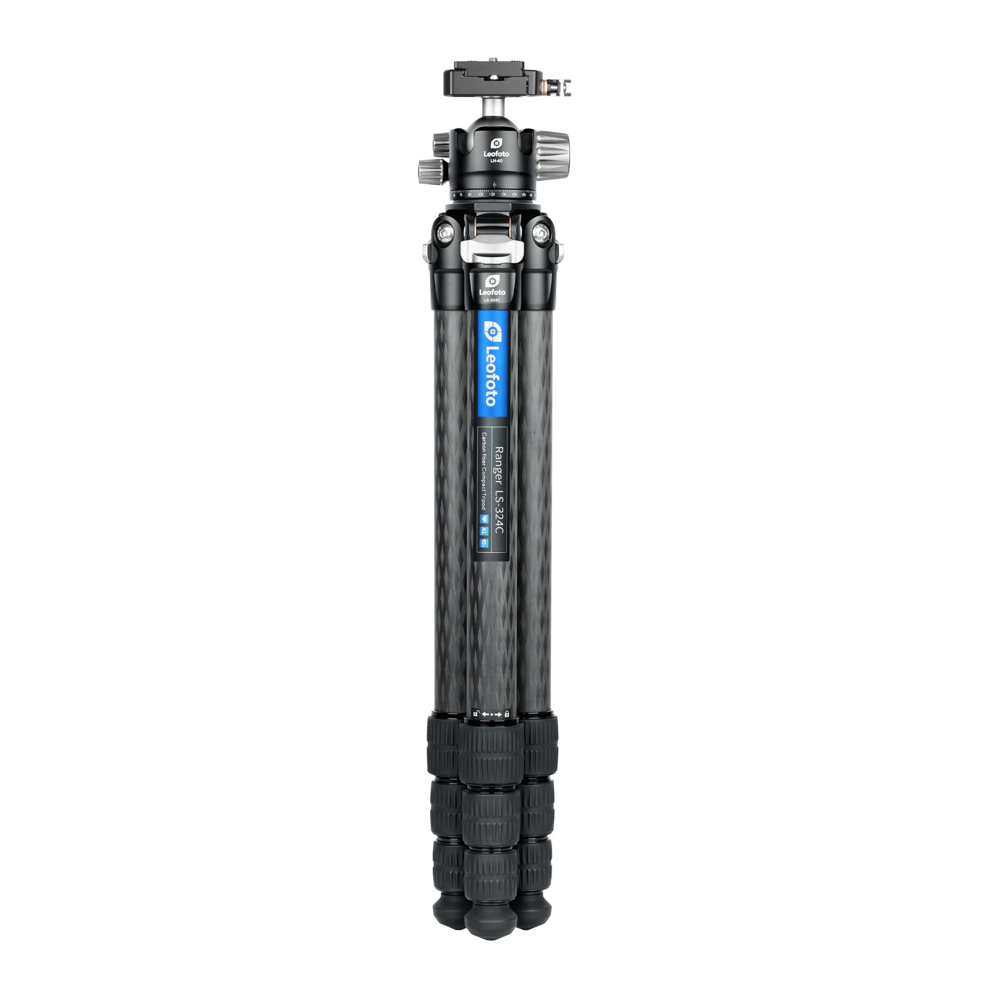 Leofoto レオフォト LS-324C カーボン 三脚 LH-40 自由雲台 カメラ 4 