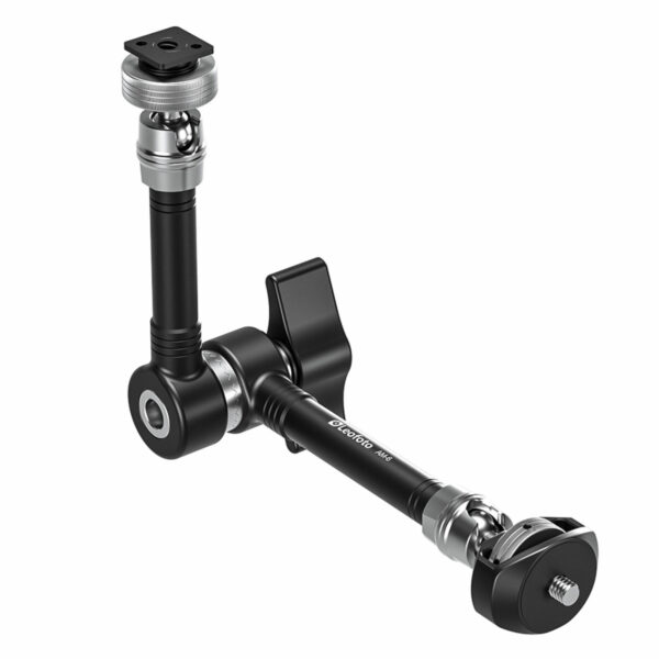 Leofoto AM-6 Magic Arm with 1/4″ thread and Cold Shoe | Leofoto Australia Leofoto AM-6 Magic Arm with 1/4″ thread and Cold Shoe | Leofoto Australia