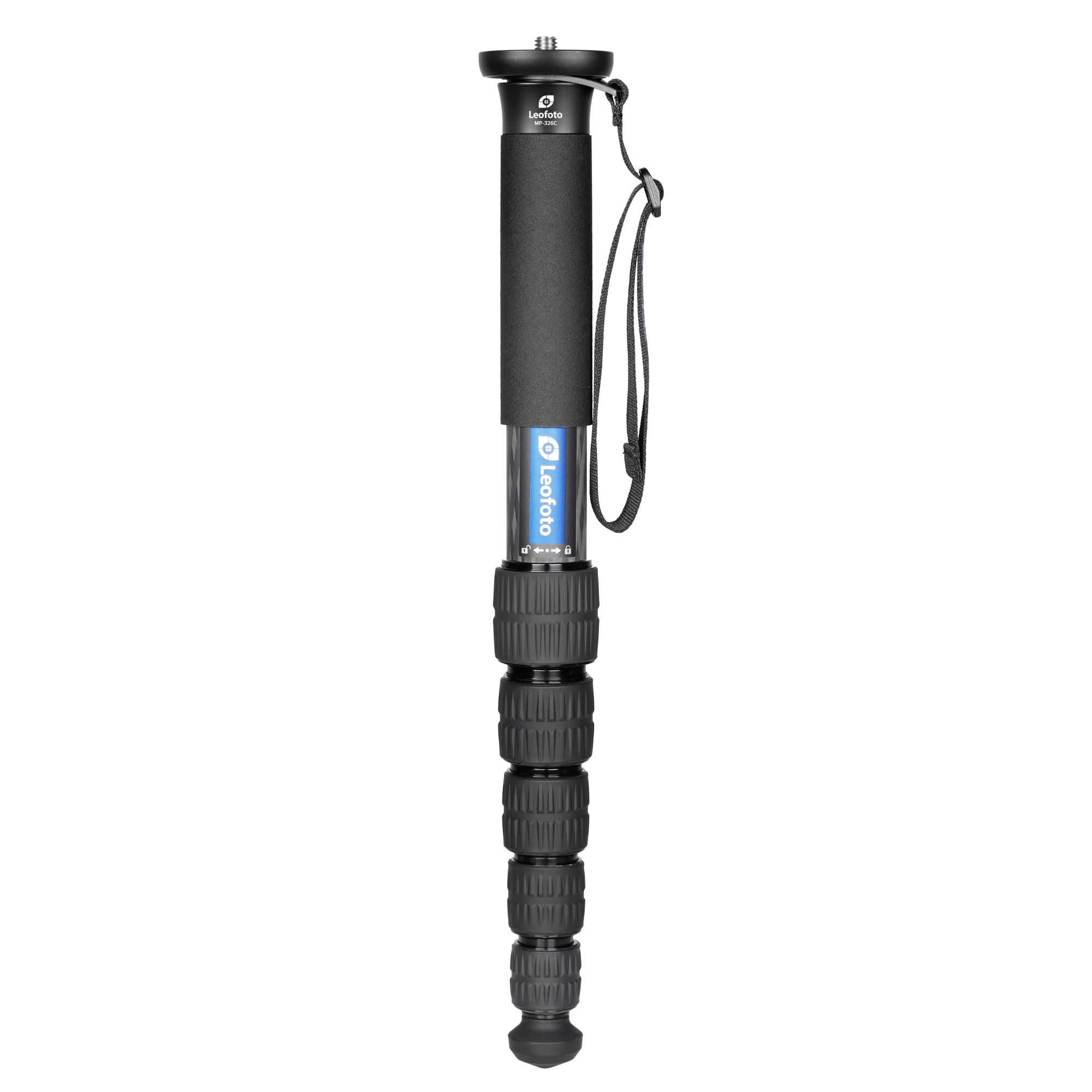 Leofoto MP-326C Carbon Fibre Monopod – 6-Section Reach | Leofoto