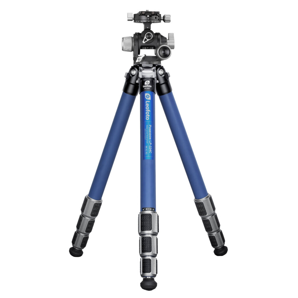 Leofoto LP-324C Poseidon Series 4 Section Water Resistant Carbon Fibre Tripod with G4 60mm 3-Axis Geared Head | Leofoto Australia Leofoto LP-324C Poseidon Series 4 Section Water Resistant Carbon Fibre Tripod with G4 60mm 3-Axis Geared Head | Leofoto Australia