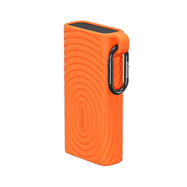 Leofoto LCR-01 High-Speed Memory Card Reader Case – Orange | Leofoto Australia