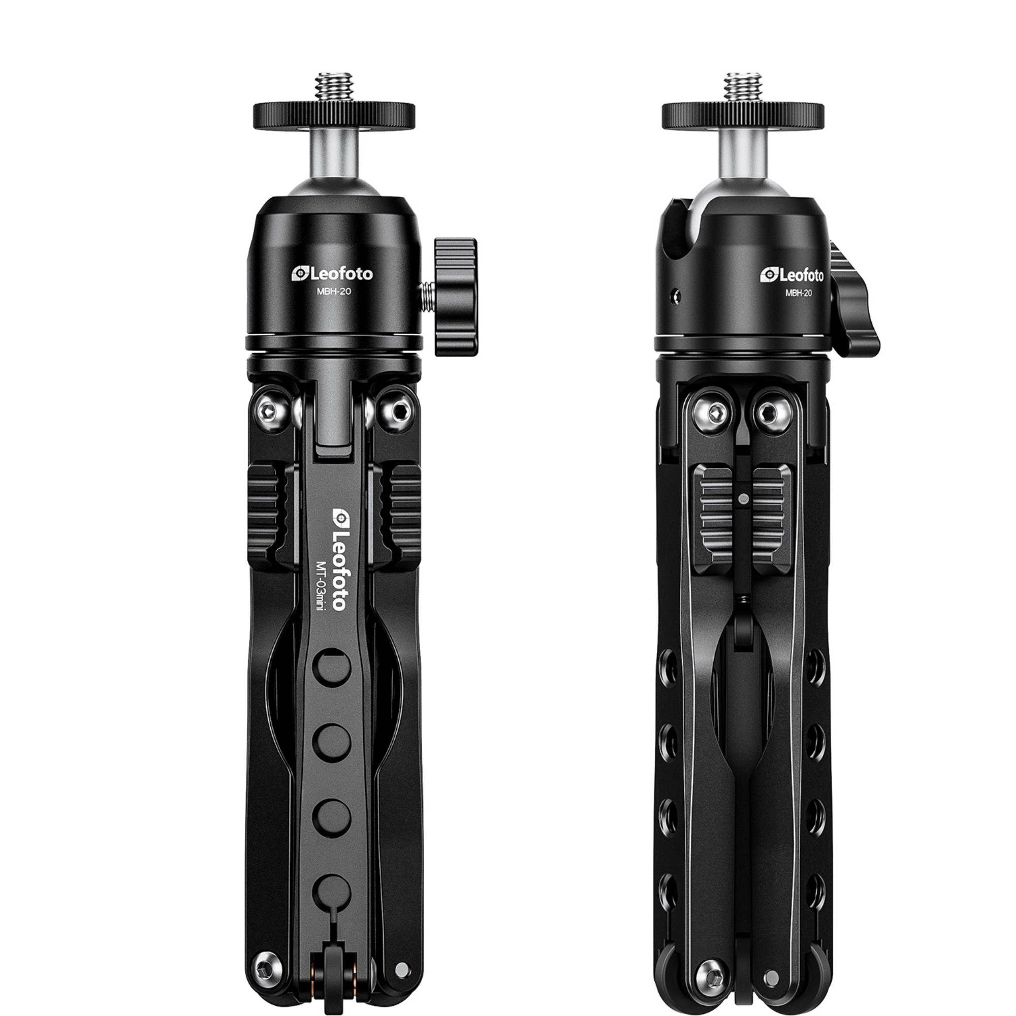 Leofoto MT-03 Tabletop Tripod + MBH-20 Ball Head (Black) | Leofoto Australia 65 Leofoto MT-03 Tabletop Tripod + MBH-20 Ball Head (Black) | Leofoto Australia 65