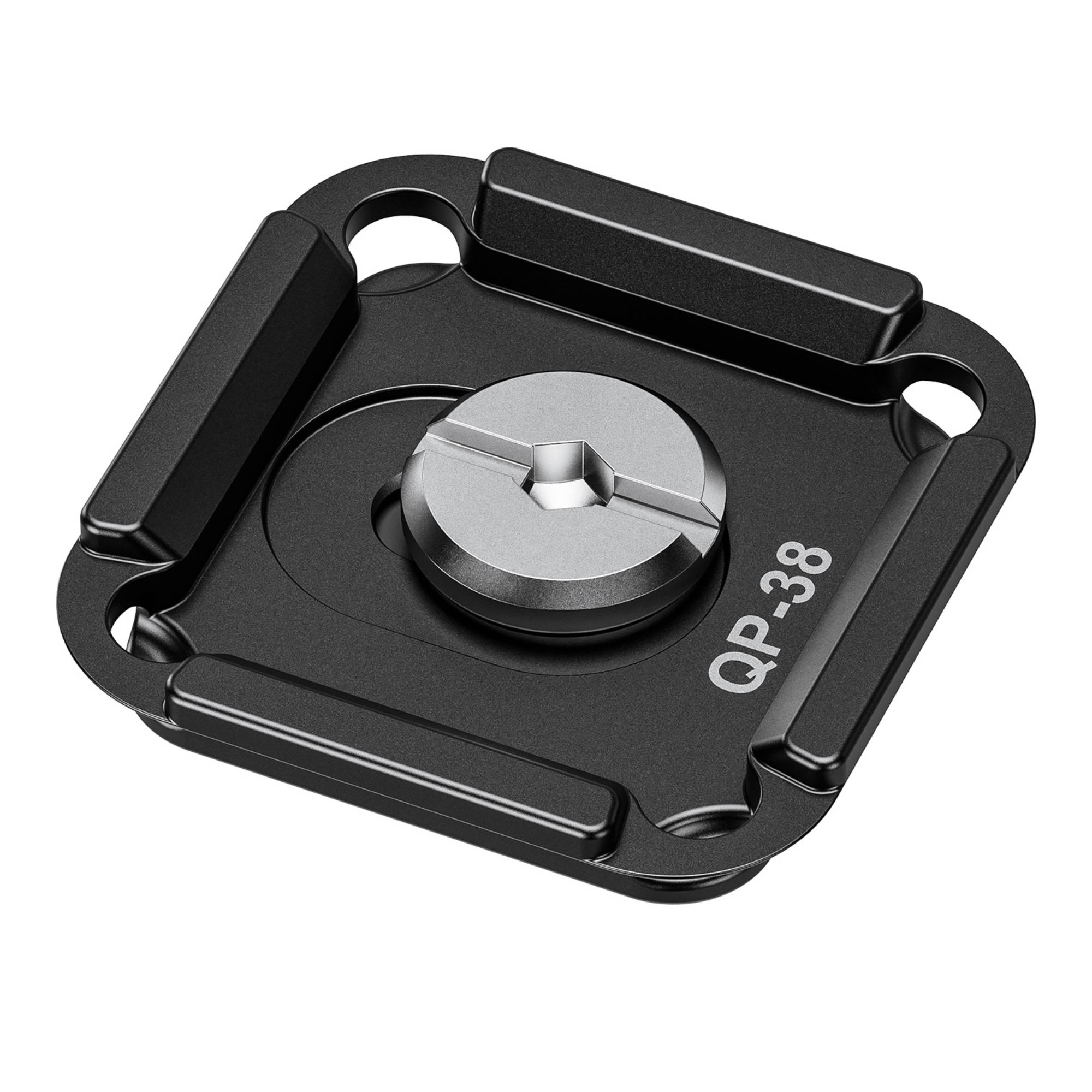 Leofoto QP-38 Arca-Swiss Style Plate 38mm (Black) | Leofoto Australia 64 Leofoto QP-38 Arca-Swiss Style Plate 38mm (Black) | Leofoto Australia 64