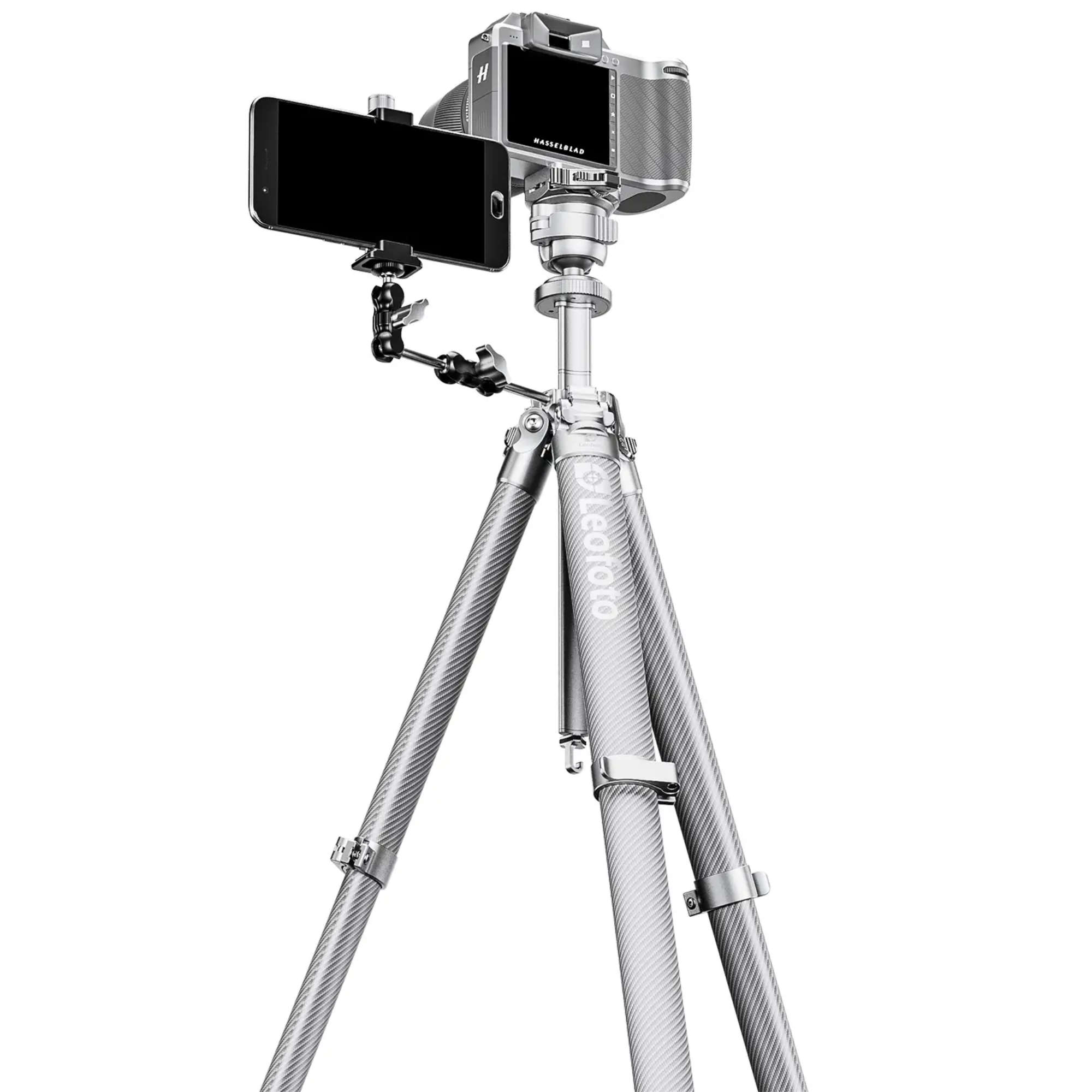 Leofoto AZ-235C Carbon Fibre Travel Tripod + MBH-30 Inverted Ball Head – Silver | Leofoto Australia 72 Leofoto AZ-235C Carbon Fibre Travel Tripod + MBH-30 Inverted Ball Head – Silver | Leofoto Australia 72