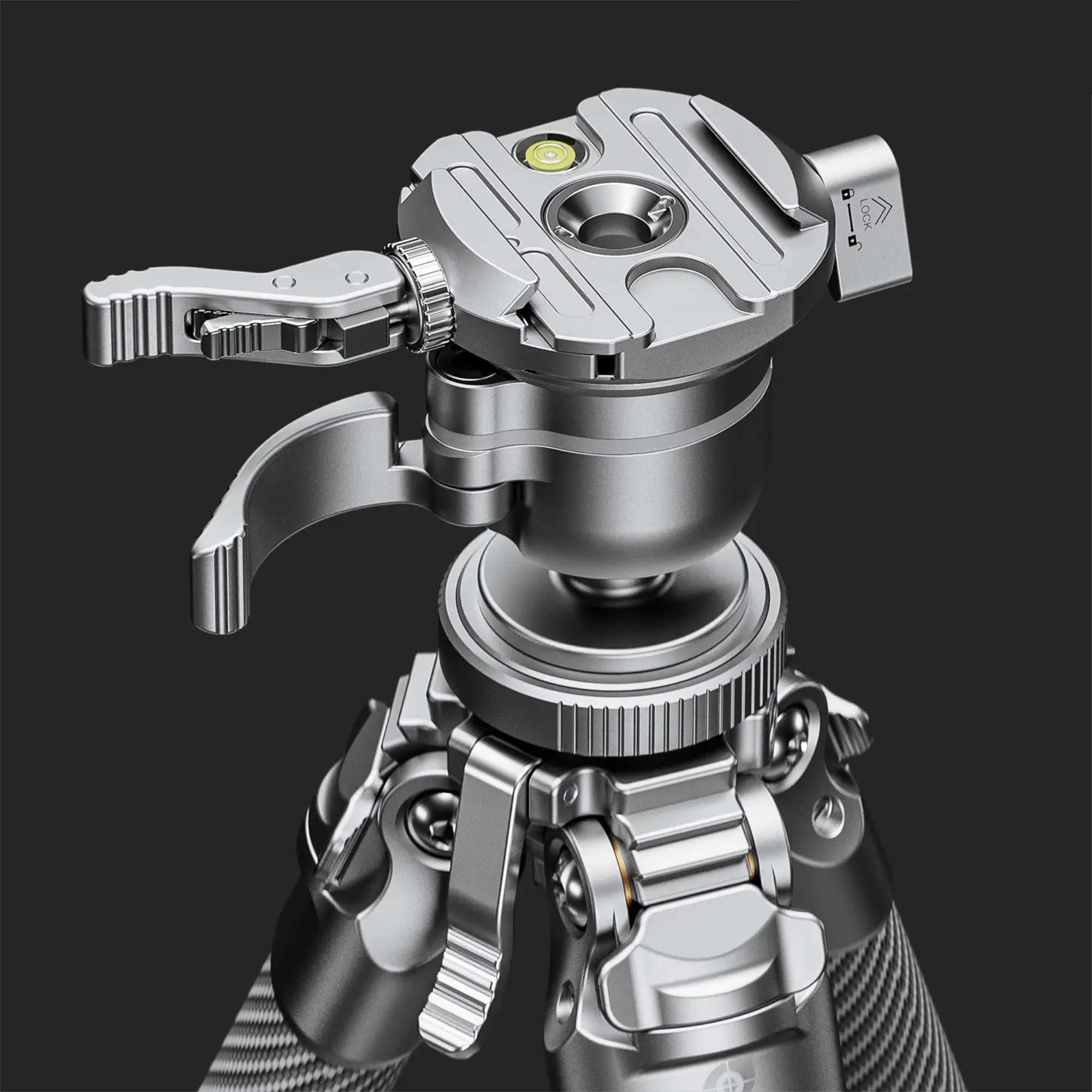 Leofoto AZ-235C Carbon Fibre Travel Tripod + MBH-30 Inverted Ball Head – Silver | Leofoto Australia 76 Leofoto AZ-235C Carbon Fibre Travel Tripod + MBH-30 Inverted Ball Head – Silver | Leofoto Australia 76