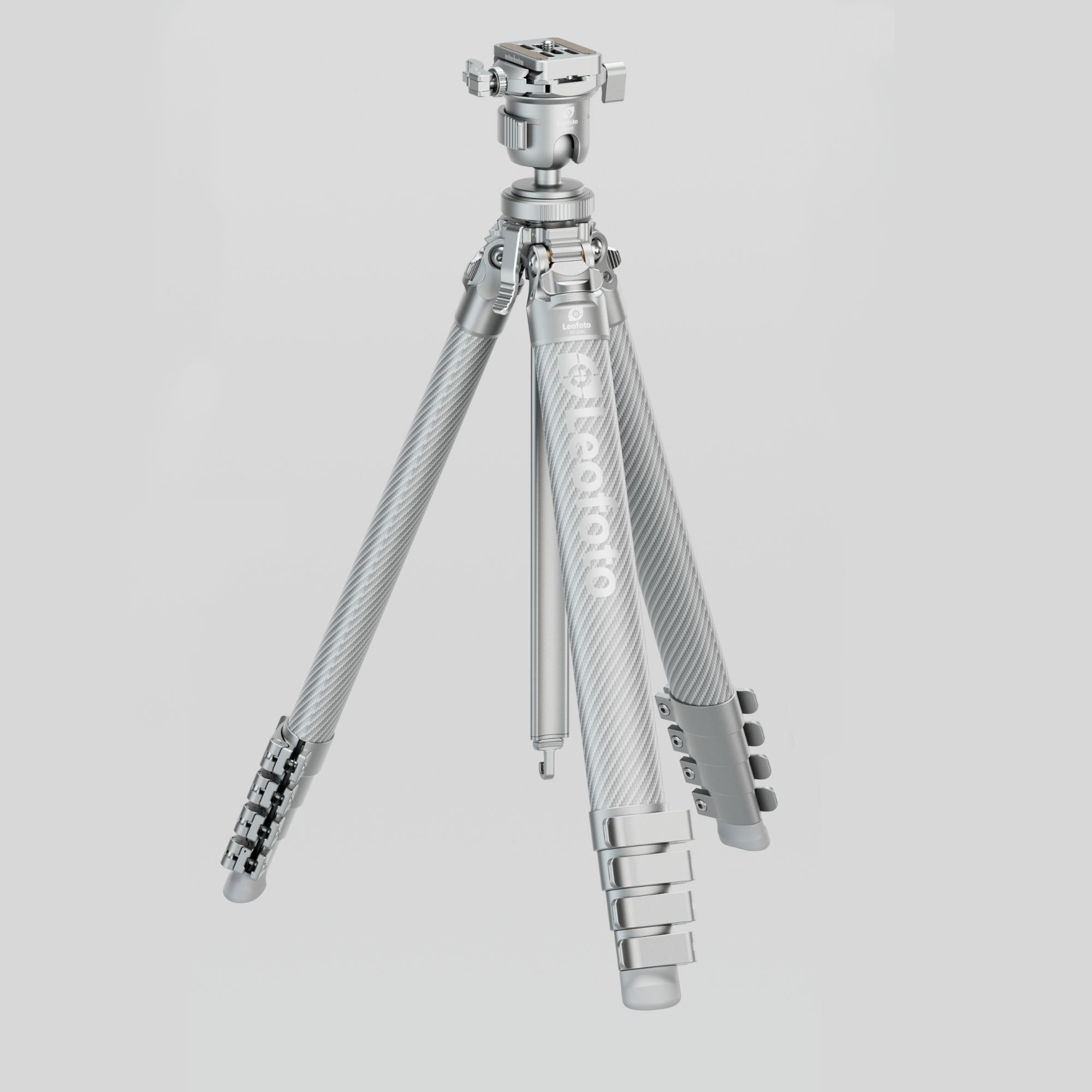 Leofoto AZ-235C Carbon Fibre Travel Tripod + MBH-30 Inverted Ball Head – Silver | Leofoto Australia 79 Leofoto AZ-235C Carbon Fibre Travel Tripod + MBH-30 Inverted Ball Head – Silver | Leofoto Australia 79