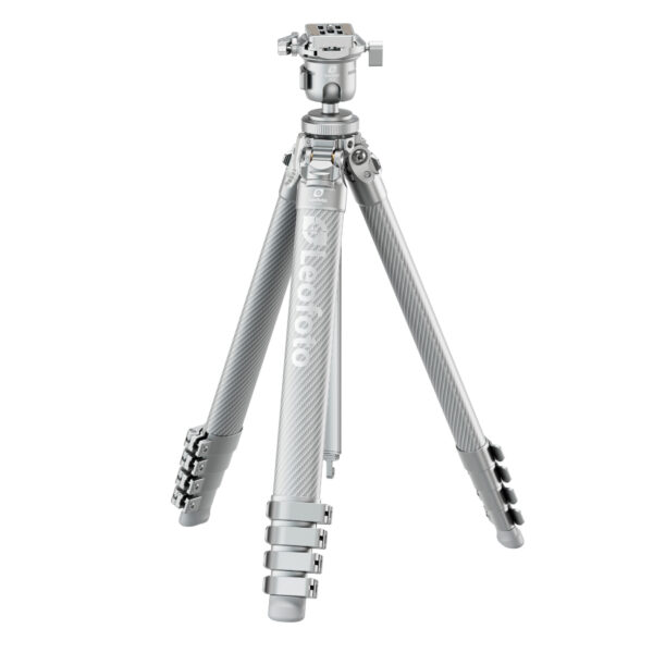 Leofoto AZ-235C Carbon Fibre Travel Tripod + MBH-30 Inverted Ball Head – Silver | Leofoto Australia 68 Leofoto AZ-235C Carbon Fibre Travel Tripod + MBH-30 Inverted Ball Head – Silver | Leofoto Australia 68