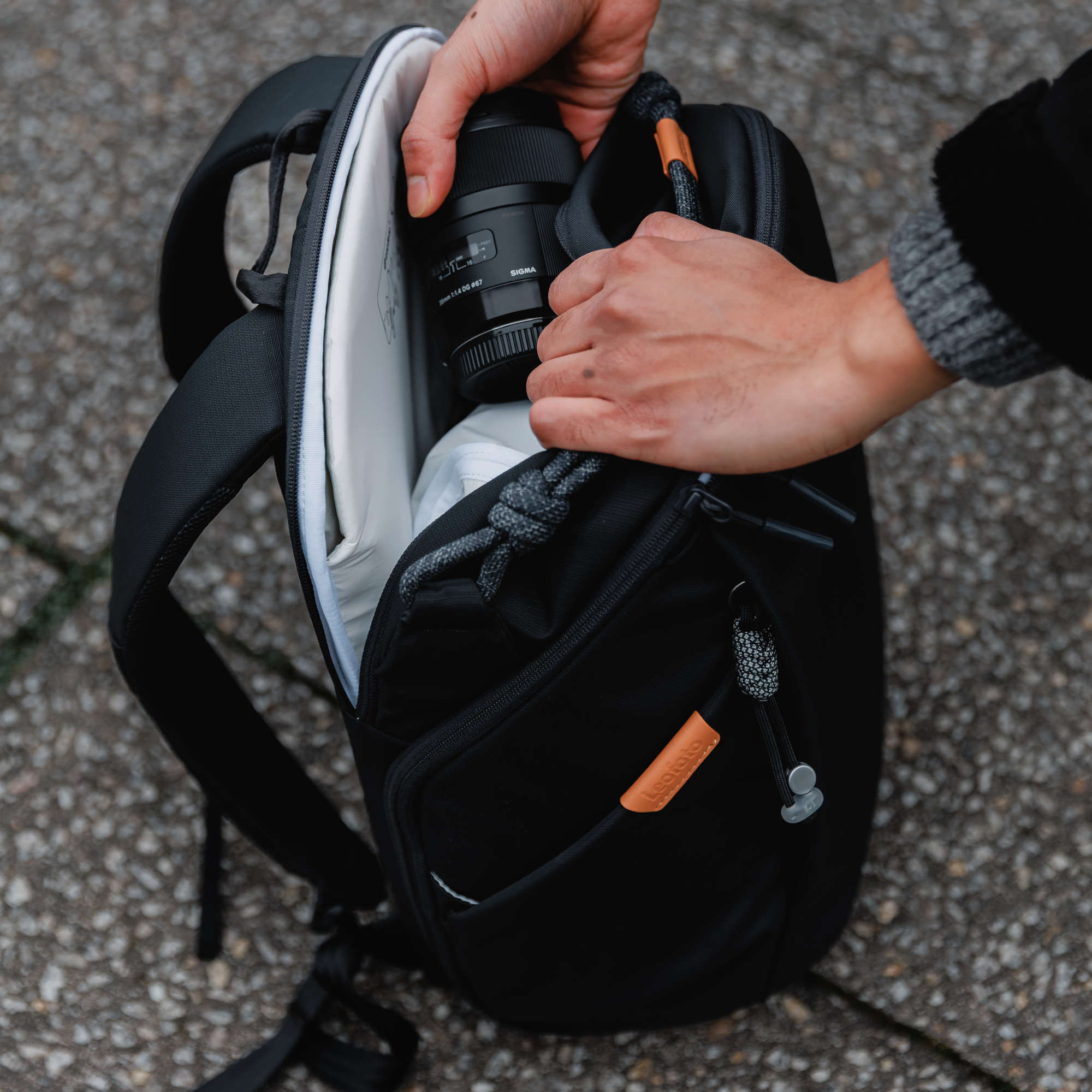Leofoto Daily Lite 23L Camera Backpack – Midnight Blue | Leofoto Australia 84 Leofoto Daily Lite 23L Camera Backpack – Midnight Blue | Leofoto Australia 84