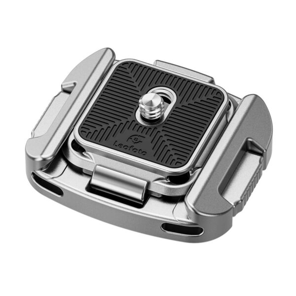 Leofoto QF-01 Arca-Swiss Clamp Quick Release Kit for Straps (Silver) | Leofoto Australia Leofoto QF-01 Arca-Swiss Clamp Quick Release Kit for Straps (Silver) | Leofoto Australia
