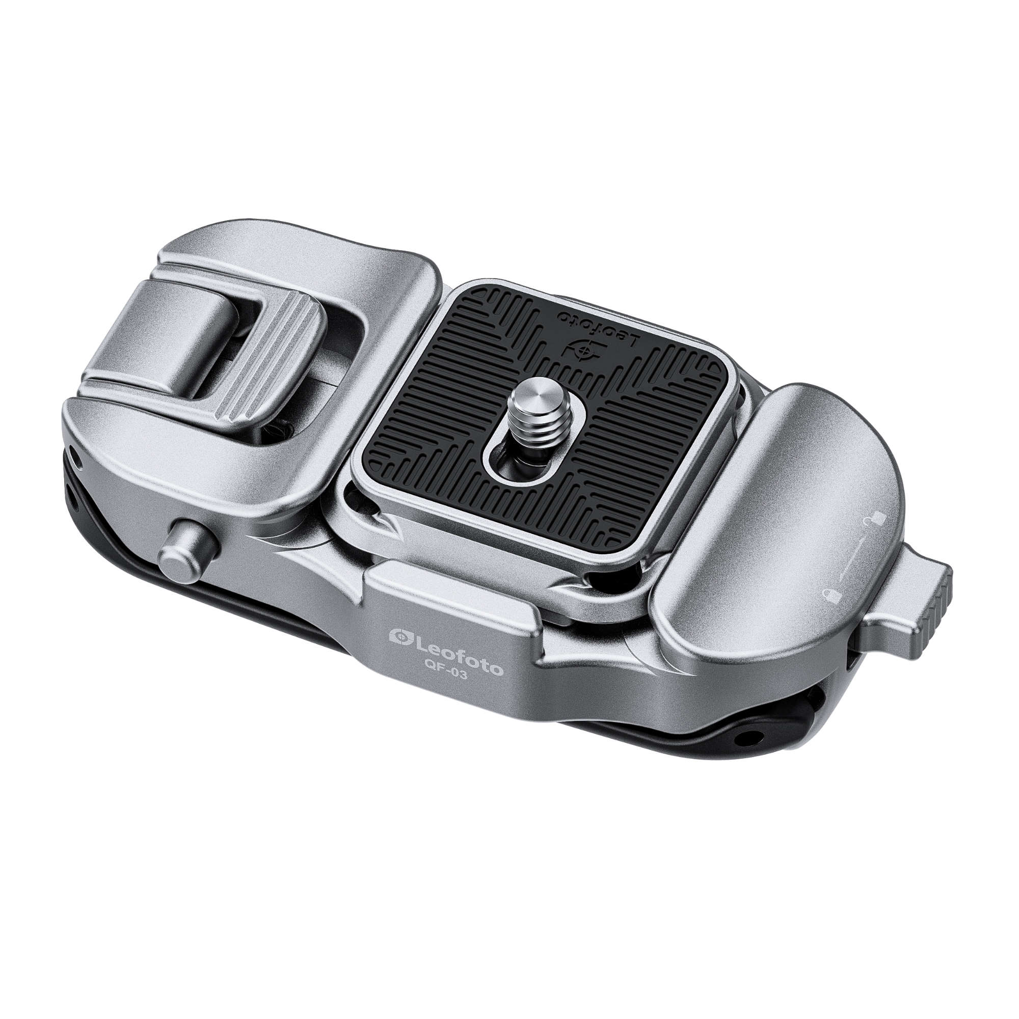 Leofoto QF-03 Quick Release Camera Mount – Silver | Leofoto Australia 71 Leofoto QF-03 Quick Release Camera Mount – Silver | Leofoto Australia 71