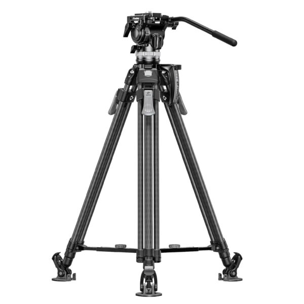 Leofoto LVF-143C+FH-5L Professional Carbon Fibre Video Tripod with FH-5L Video Fluid Head | Leofoto Australia Leofoto LVF-143C+FH-5L Professional Carbon Fibre Video Tripod with FH-5L Video Fluid Head | Leofoto Australia