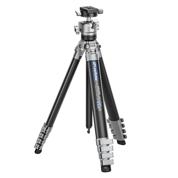 Leofoto AZ-235C Carbon Fibre Travel Tripod + LH-30R Ball Head – Silver/Carbon | Leofoto Australia Leofoto AZ-235C Carbon Fibre Travel Tripod + LH-30R Ball Head – Silver/Carbon | Leofoto Australia